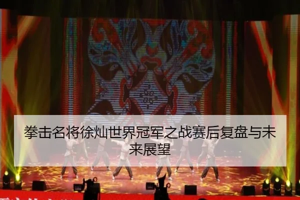拳击名将徐灿世界冠军之战赛后复盘与未来展望